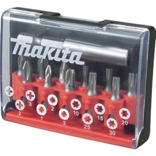 Makita 12 Parçalı Vidalama + Manyetik Uç Seti