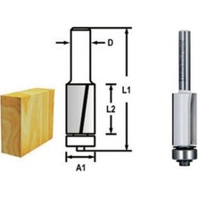 Makita Freze Bıçağı 8X12.7 mm