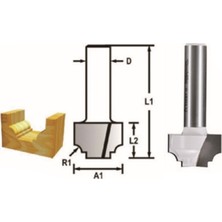 Makita Freze Bıçağı 8X19 mm