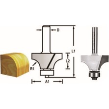 Makita Freze Bıçağı 12X50.8 mm