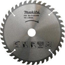 Makita Ahşap Daire Testere 165X40 Diş
