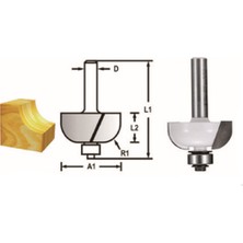 Makita Freze Bıçağı 8X17.5 mm