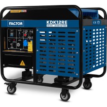 Factor 12 Kva Dizel Su Soğutmalı Jeneratör
