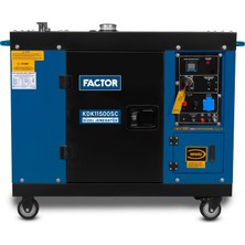 Factor 11 Kva Dizel Kabinli Jeneratör 230V