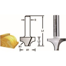 Makita Freze Bıçağı 6X25.4 mm