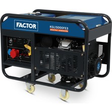Factor Benzinli Jeneratör 15 Kva Trifaze