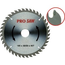 Pro-Saw Ahşap Daire Testeresi 40 Diş 180 mm