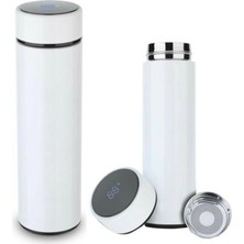 TeknoKapsül Dijital Sıcaklık Göstergeli Renkli Çelik Termos - 500 ml