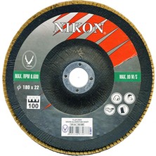 Nikon Flap Disk 180 mm 120 Kum
