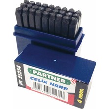 Partner Çelik Harf 27 Parça 4 mm