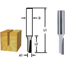 Makita Freze Bıçağı 8x4 mm