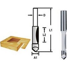 Makita Freze Bıçağı 6x6.35 mm