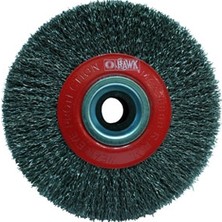 Hawk Gri Telli Daire Fırça 125X25 mm
