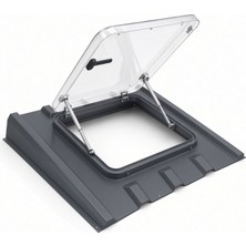 Style 10 mm Izolasyonlu Panel Çatı Çıkış Kapağı Amortisörlü Çatı Erişim Kapağı