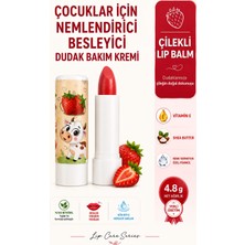 Clinic Life Çocuklar Için Çilek Dudak Bakım Kremi 4,8 G, Nemlendirici Dudak Bakımı, Strawberry Lip Balm, Stick Dudak Kremi, Günlük Bakım ve Nem Desteğiçocuklar Için