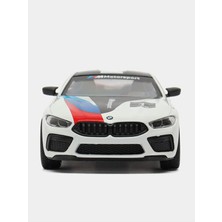 Kinsmart Bmw M8 Competition Coupe Livery Edition KT5425DF Beyaz 1/38 Model Araba