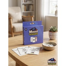 E-Woman Mood Istasyonu 6 Eğlenceli Kartlar Resimli