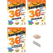 Ünlüler Karması 8.sınıf Sempatik Matematik Fen Inkilap Kazanım Denmeleri Lgs 2027+TELEFON Tutucu+Çözüm Ayracı