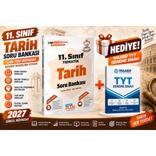 Çap Yayınları 2027 Güncel Müfredat 11.sınıf Tarih Soru Bankası-Maarif Tyt Deneme Hediyeli!!