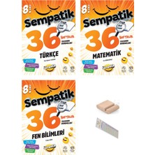 Ünlüler Karması 8.sınıf Sempatik Türkçe Matematik Fen Kazanım Denmeleri Lgs 2027+TELEFON Tutucu+Çözüm Ayracı