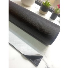 Brf Store Megsan Varan Tekstil Yapışkanlı Kahve Suni Deri 100 * 140 cm