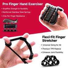 Brf Store Megsan Jouis El ve Bilek Kas Güçlendirici Set, 5 Parça Ayarlanabilir Monitörlü, Parmak Sedyesi, Stre