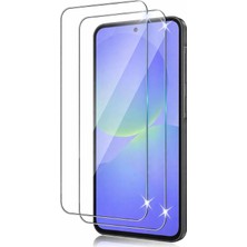 Brf Store Megsan Coverzone Samsung Galaxy A36 / A56 Ile Uyumlu Yüksek Kalite Temperli Full Ekran Koruma Camı T