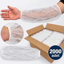 OEM Aşçı Kolluk Tela Kumaş – Bilekten Lastikli – 2000 Adet