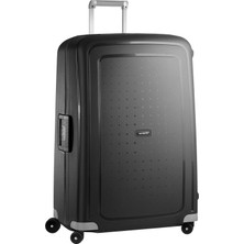 Brf Store Megsan Samsonite Unisex Yetişkin Tekerlekli Valiz, Black, 81 Cm,81 cm