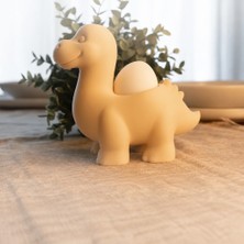 Brf Store Megsan Dinozor Yumurtalık – 3D Baskı Sevimli Eggosaurus Yumurta Tutucu-Bej