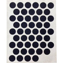 Mestore Yapışkanlı Vida Tapası Siyah 14 mm - 9996669993108