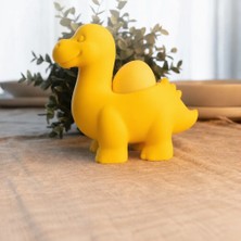 Brf Store Megsan Dinozor Yumurtalık – 3D Baskı Sevimli Eggosaurus Yumurta Tutucu-Sarı