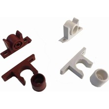 Mestore Plastik Beyaz Sineklik Çıtçıtı (Adet) - 9996669922641
