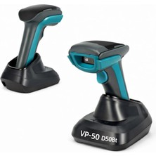 SuperLead Vp-50 D50BT 2d Wireless Bluetooth El Tipi Barkod Okuyucu