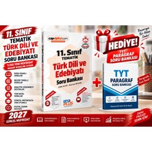 Çap Yayınları 2027 Güncel Müfredat 11.sınıf Edebiyat Soru Bankası-Paragraf Soru Bankası Hediyeli!!!