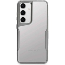 Mestore Samsung Galaxy A35 5g Kılıf Boyi Silikon Kapak - Gümüş