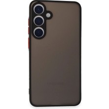 Mestore Samsung Galaxy S24 Kılıf Montreal Silikon Kapak - Siyah