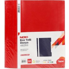 Noki 48288-080 Eco Telli Dosya Kirmizi 25LI