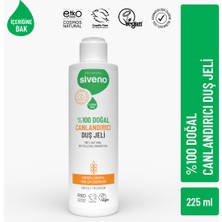 Siveno %100 Doğal Duş Jeli Canlandırıcı Sebum Dengeleyici Vegan 225 ml
