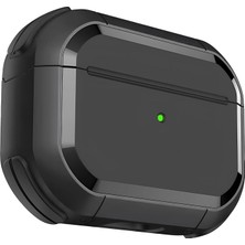 Brf Store Canarino Minesk Airpods Pro 3 ile Uyumlu Armor Serisi Darbelere Karşı Ultra Güçlü Koruma Fiber Karbo