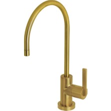 Brf Store Canarino Kingston Brass KS8197CTL 1/4 Turn Su Filtrasyon Musluk, Fırçalanmış Pirinç