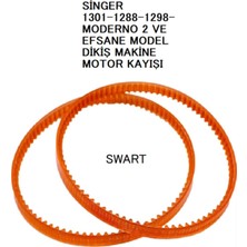 Brf Store Canarino Swart Singer 1301-1288-1298-MODERNO 2 ve Efsane Model Dikiş Makine Motor Kayışı