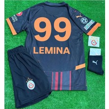 Legent Lady *g*a*l*a*t*a*s*a*r**a*y* 24/25 Lemina 99 Alternatif Siyah Deplasman Forması