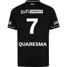 Legent Lady Beşiktâş' 2026 Quaresma 7 Yeni Sezon Alternatif Yakalı Siyah Yetişkin Forması