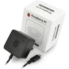 Brf Store Canarino Raspberry 4596 Pi - Raspberry Pi 4 Model B, Usb-C, 5.1V, 3A Için Resmi Güç Kaynağı