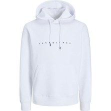 Brf Store Canarino Jack & Jones Kabartma Baskılı Kapüşonlu Sweatshirt, 12233972
