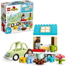 Brf Store Canarino LEGO Duplo Kasabası Tekerlekli Aile Evi 10986 – 2 Yaş ve Üzeri Çocuklar Için Hediye Fikri,