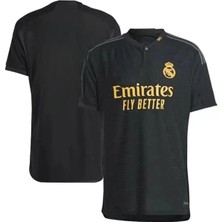 Legent Lady R.madrid Yeni Sezon Siyah Futbol Forması 23/24 Hava Alabilen Polyester Kumaş Halısaha Forması