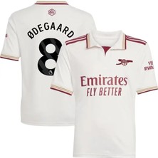 Legent Lady Arsenal 2025/26 Yeni Sezon Martin Ødegaard Deplasman Forması (Beyaz)