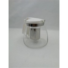 Royaleks Group Çelik Süzgeçli Cam Demlik 900 Ml. ROYALEKS-8882